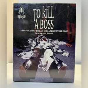 NIB! To Kill A Boss @1994 bePUZZLED Rare Vintage Difficulty Level